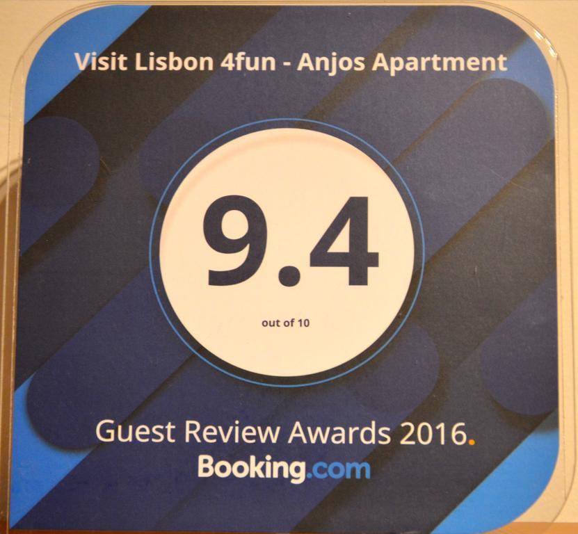 Visit Lisbon 4Fun - Anjos Apartment Exteriör bild